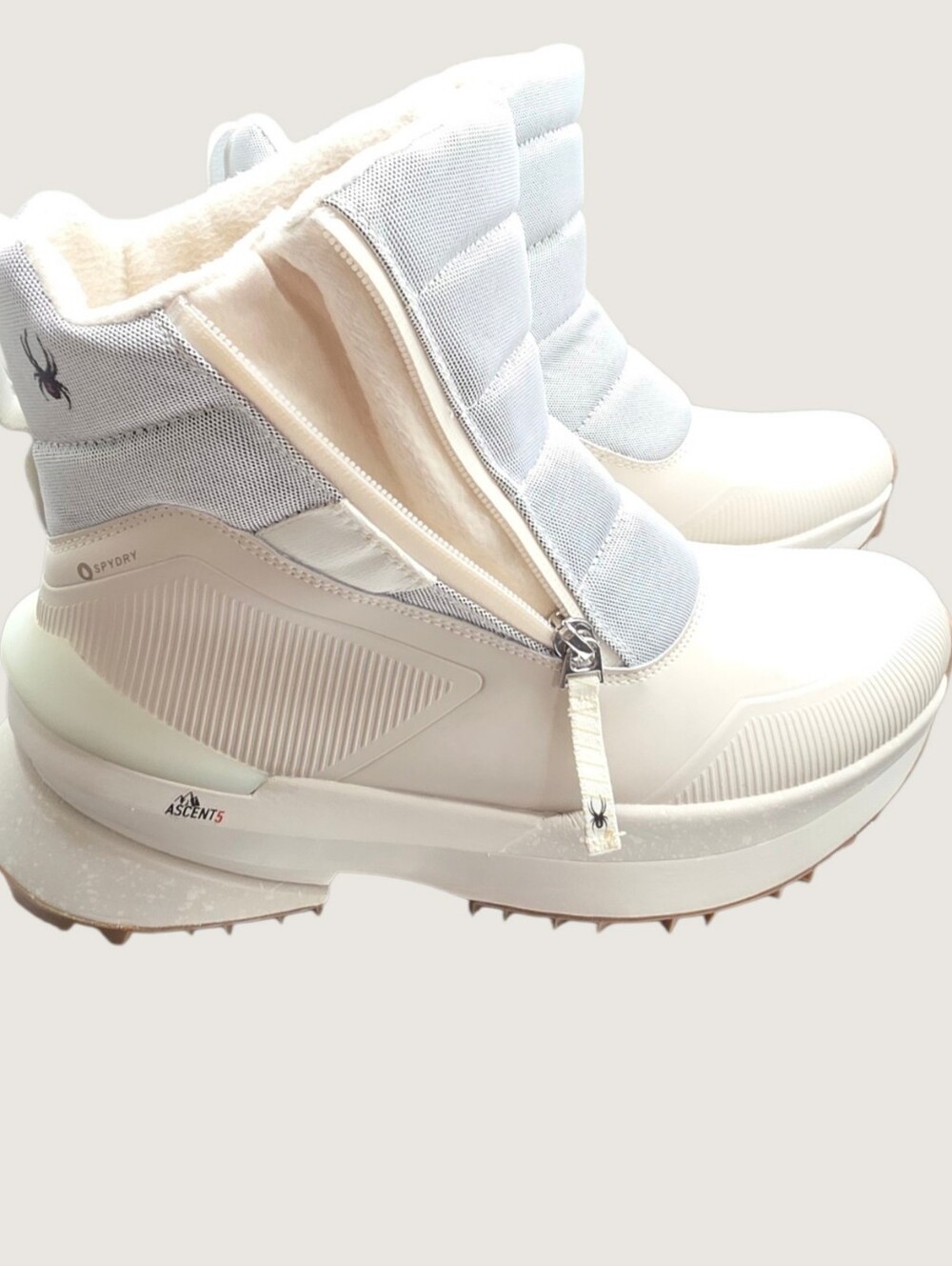 Spyder Hyland Lily White Waterproof Insulated Snow Boots Women’s 9M NWOT